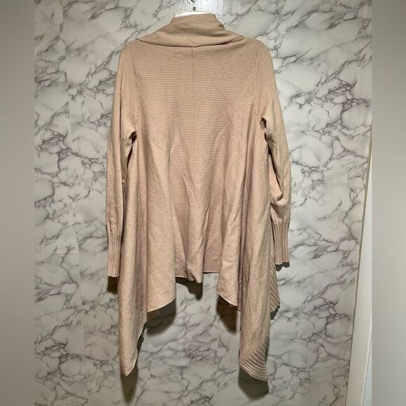 Zara Knit Cream Open Front Cardigan - Picture 7 of 7